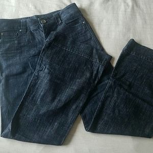 Level 99 Low Rise Wide Leg Dark Wash Denim Jean 28